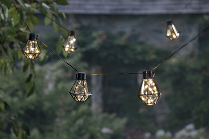10 Patio Lights Garland with Plastic Shade