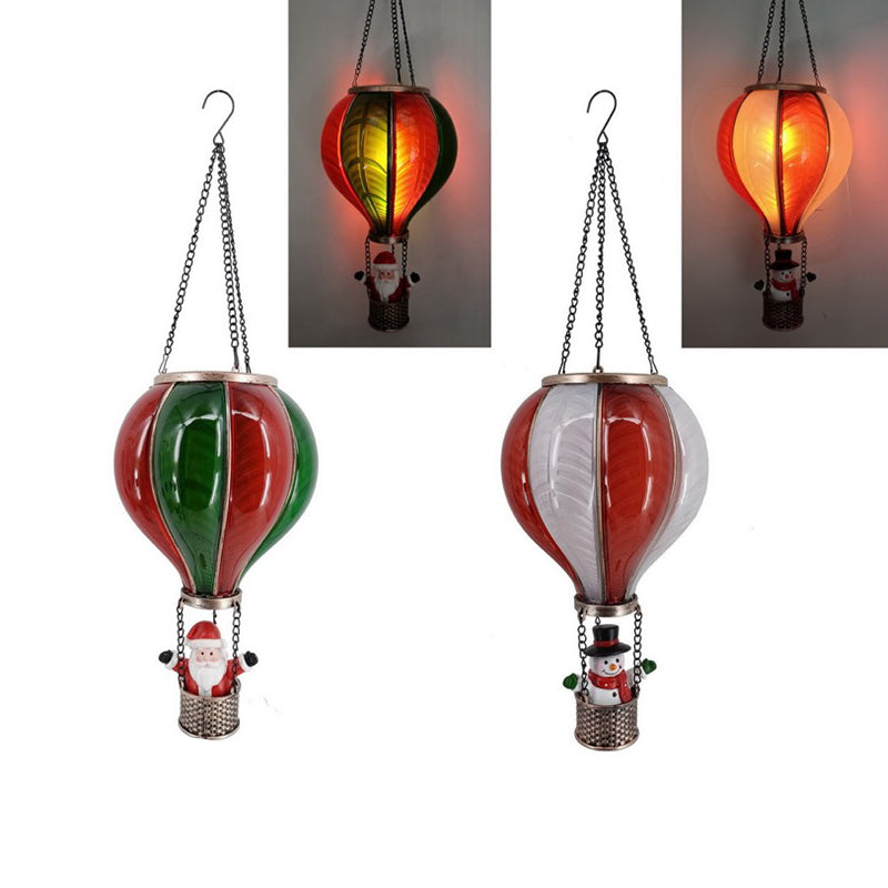 24" Hot Air Balloon Santa or Snowman