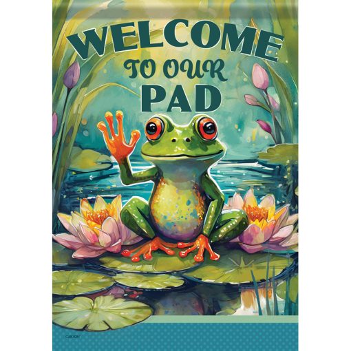 "Welcome To Our Pad" Dura Soft™ Flag