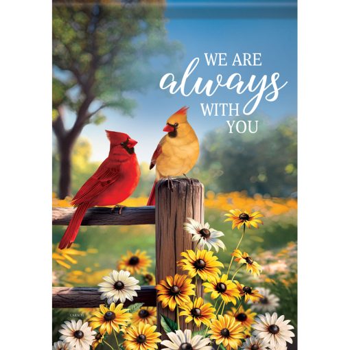 "Always With You" Dura Soft™ Garden Flag