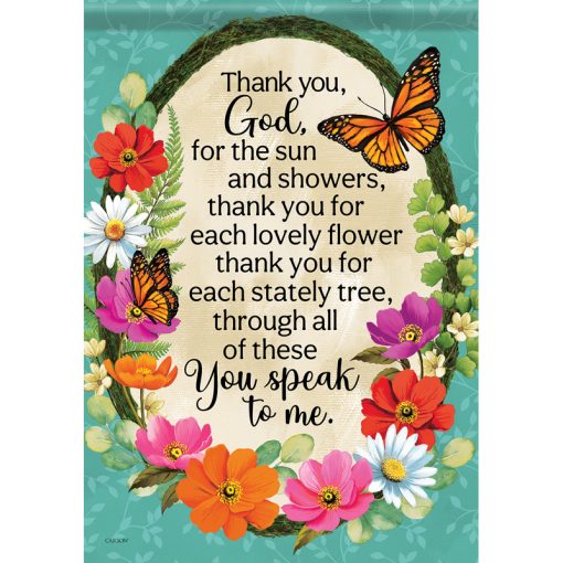 "Garden Prayer" Dura Soft™ Flag