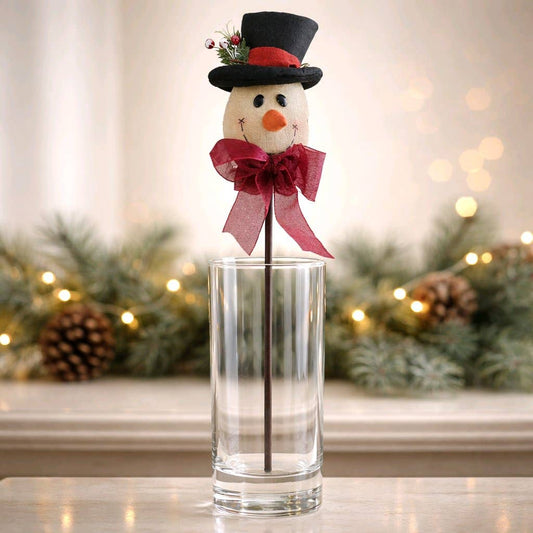 Snowman Pick Head 28in tall