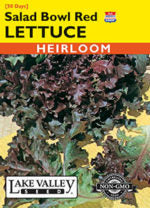 LETTUCE SALAD BOWL RED  HEIRLOOM