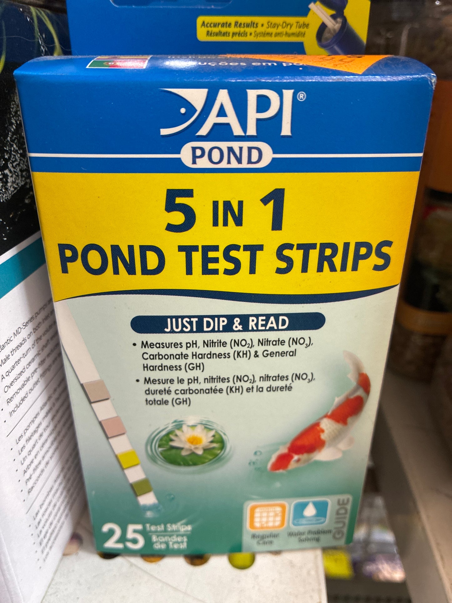 5 in 1 pond test strips