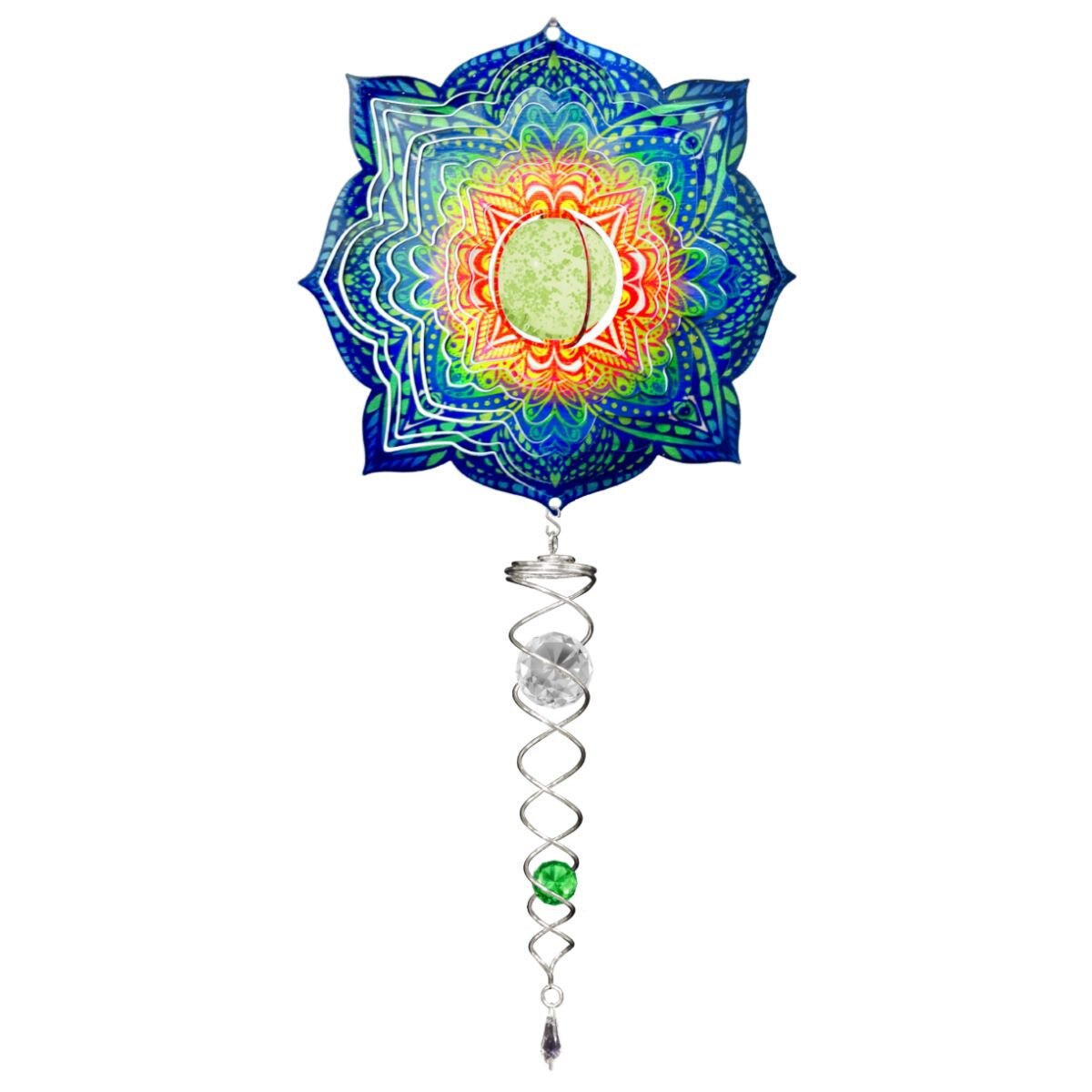 Glow Mandala Mini Wind Spinner