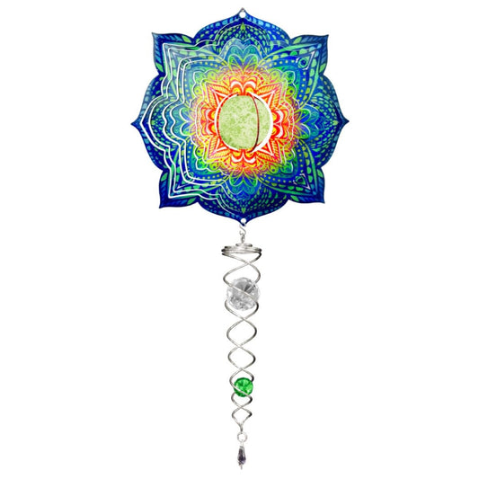 Glow Mandala Mini Wind Spinner