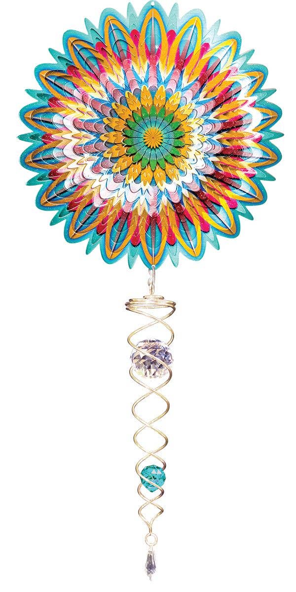 Floral Mandala - Mini Set Wind Spinner