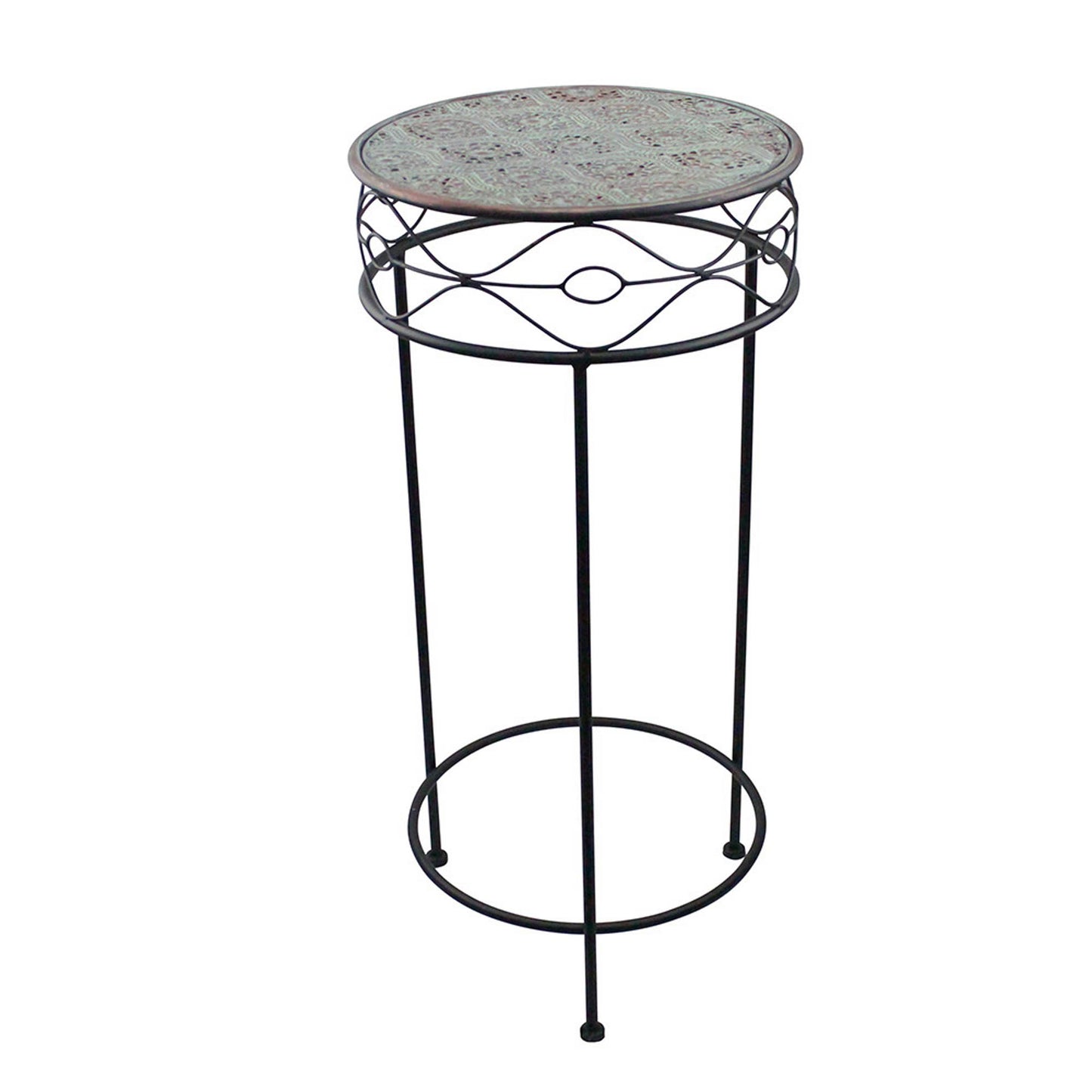 Patinaed Nesting Plant Stand Set