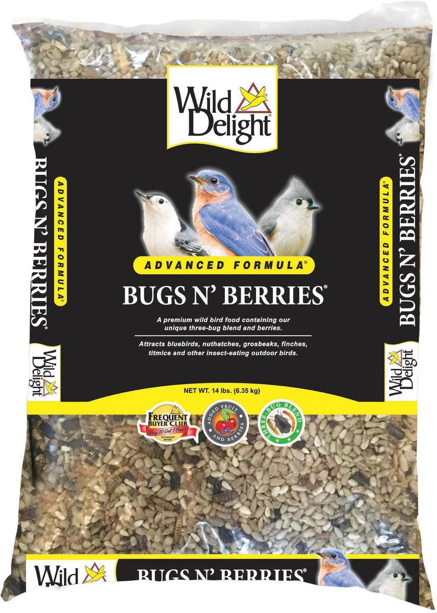 Wild Delight® Bugs N' Berries® Bird Seed 14lb