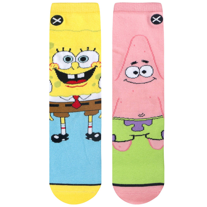 Spongebob & Patrick - Kids 7-10 Crew Straight