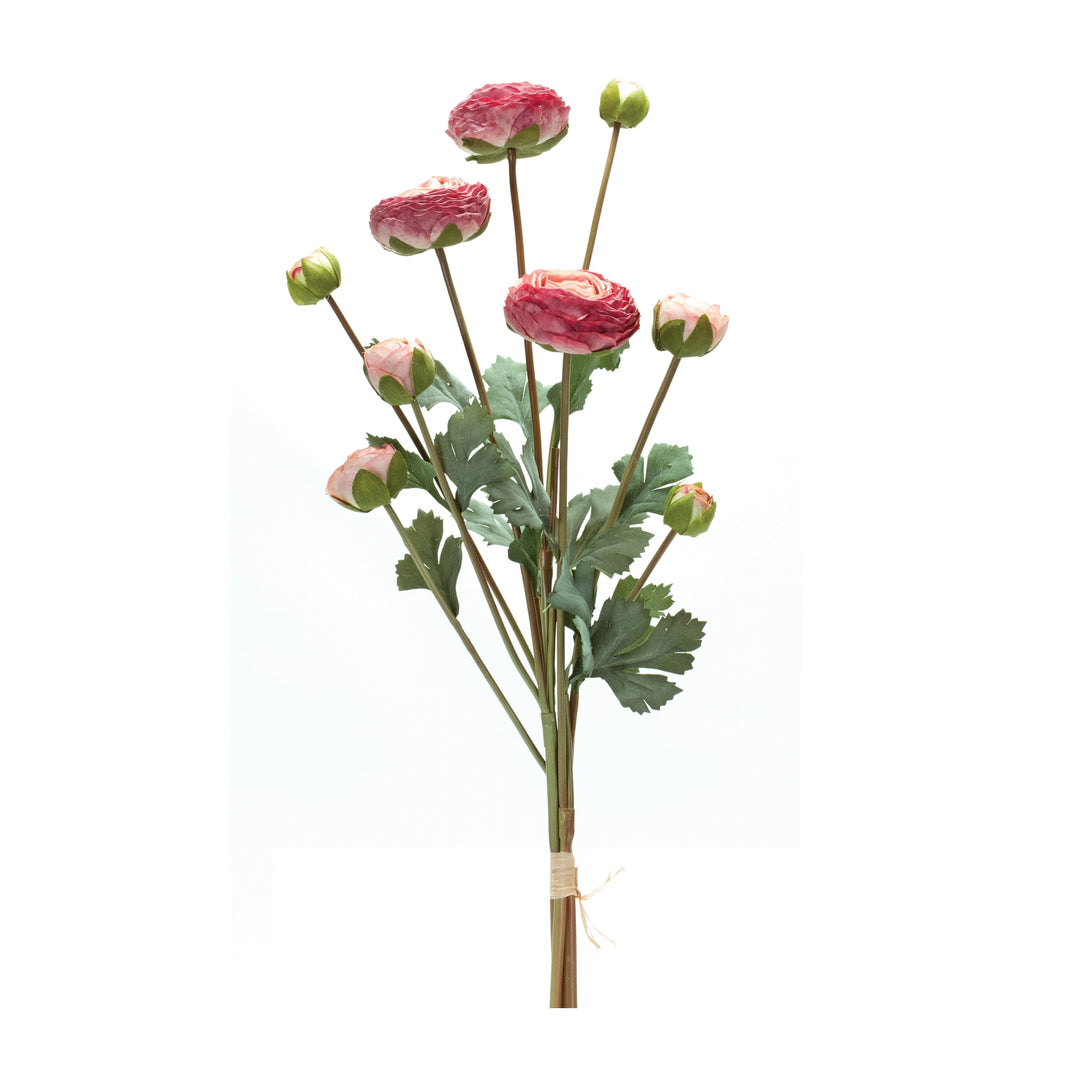 Ranunculus Bundle (Set of 2) 23"H Polyester