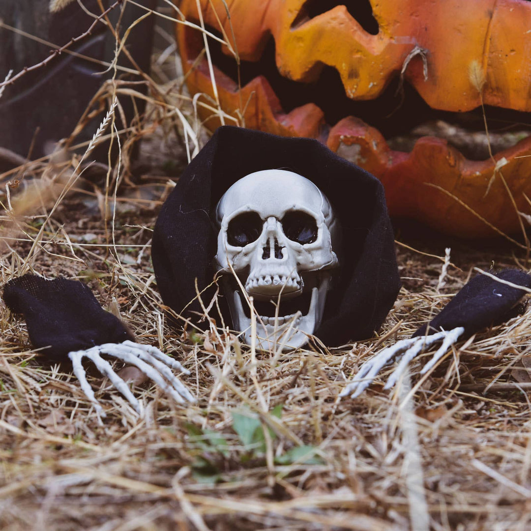 Halloween Skeleton Stakes Pumpkin Outdoor Decorations