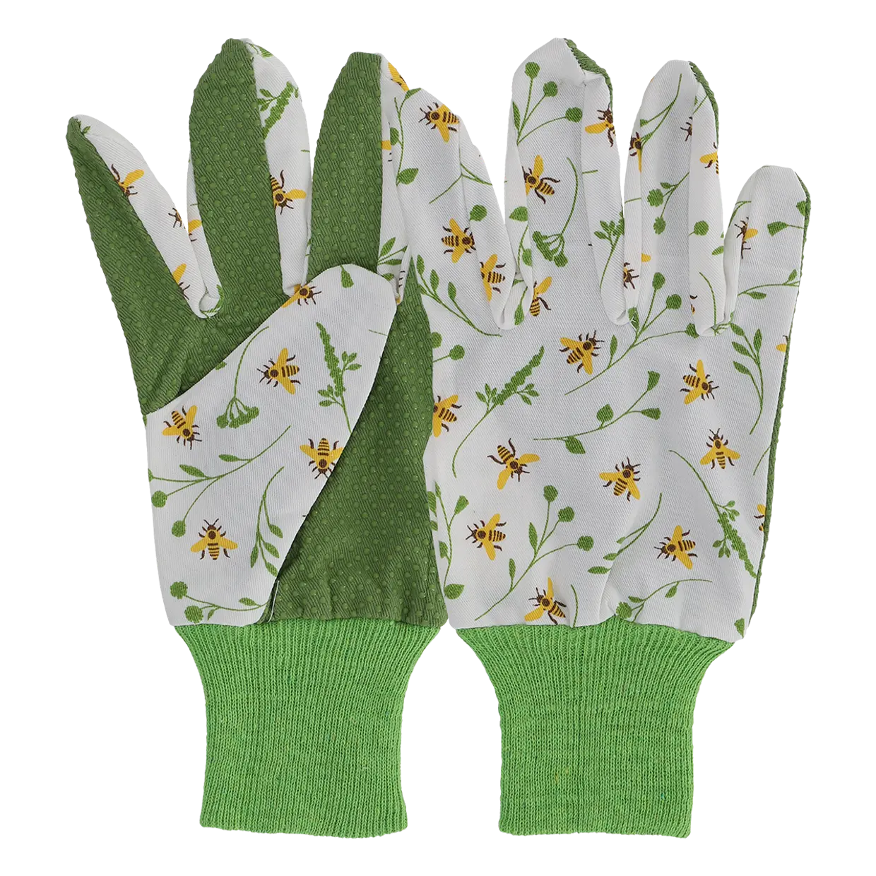 Bee Print Garden Gloves