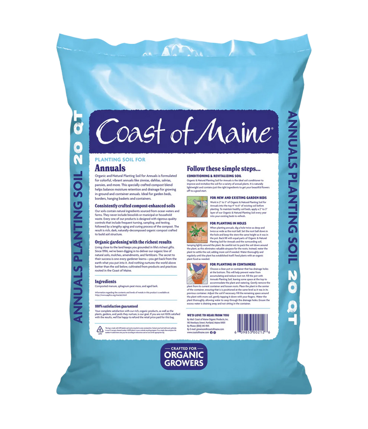 Coast of Maine Organic Annual Planting Mix