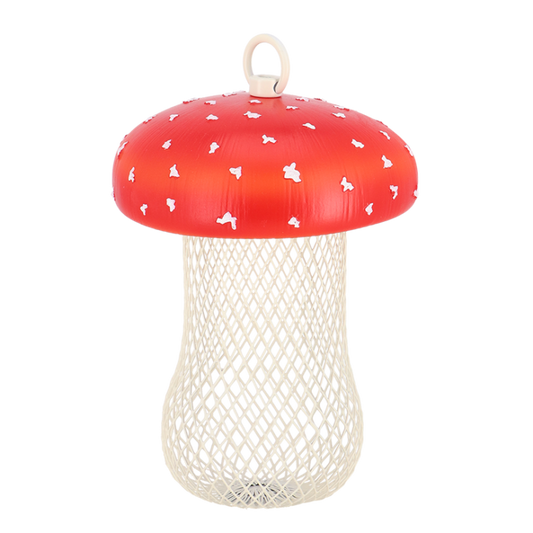 Agaric Mushroom Bird Feeder