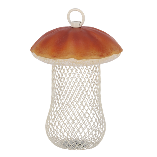Porcini Mushroom Bird Feeder