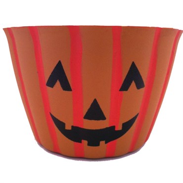 Jack-O'-Lantern Plastic Cover Pot