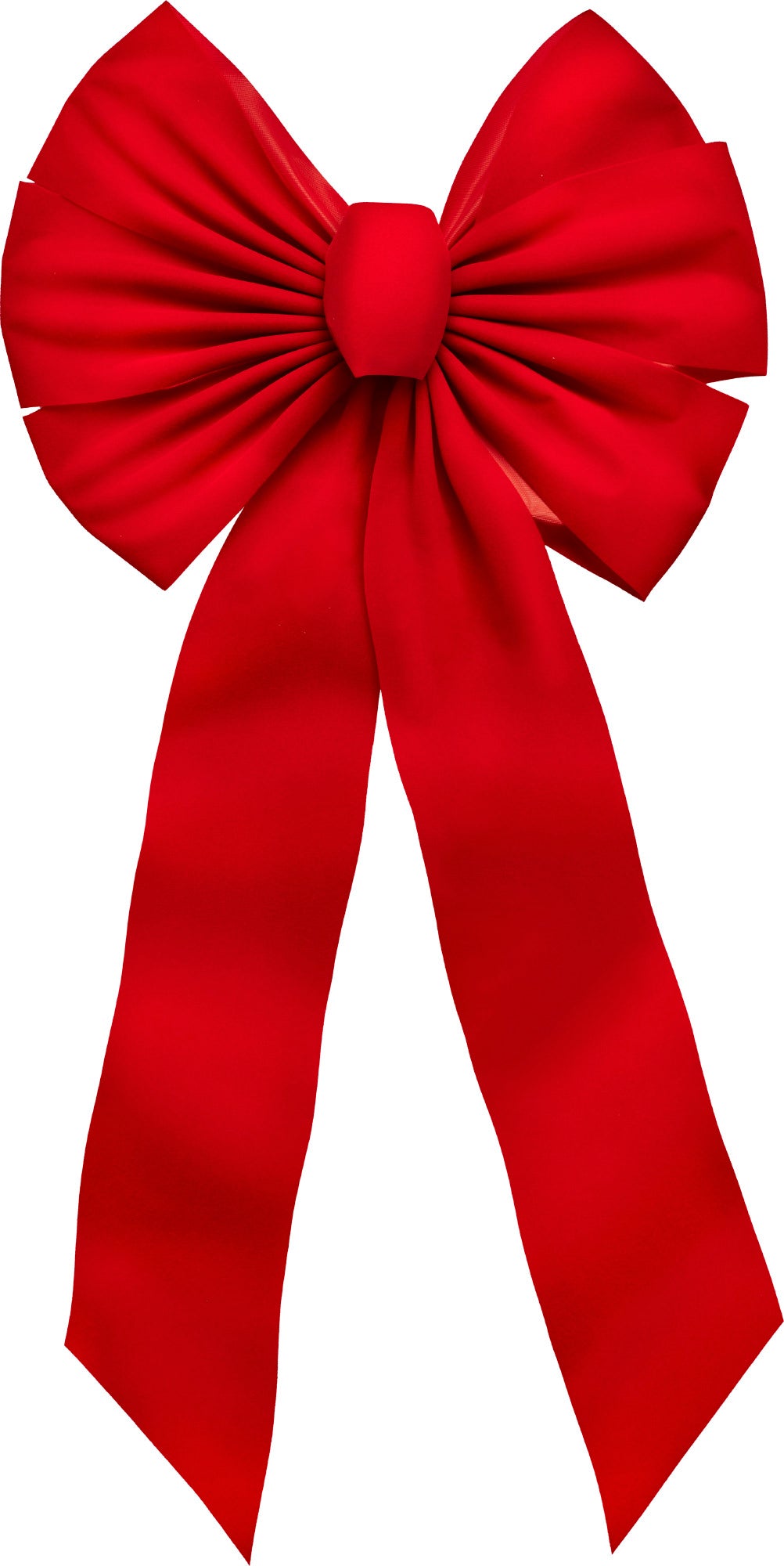 14" x 28" x 3' Red Velvet 7 Loop Ribbon