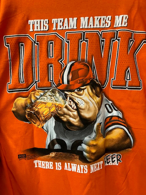 Football-Makes me drink shirt