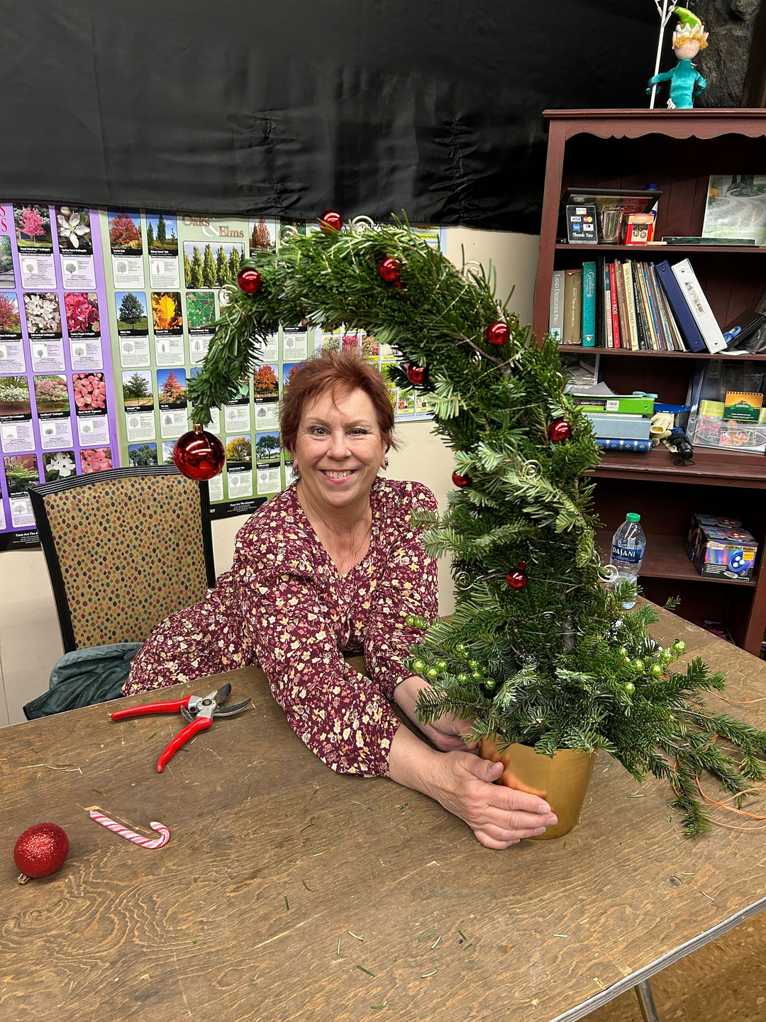 Grinch Table Top Pot