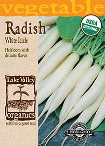 ORGANIC RADISH WHITE ICICLE