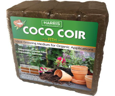 Coco Coir Coconut Fiber 4qt Potting Mix