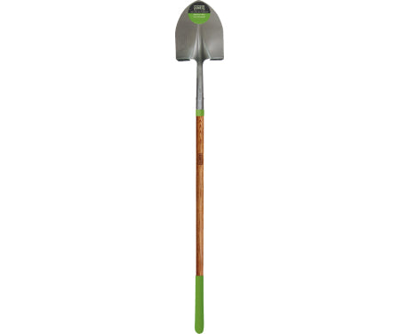 Ames Long Wood Handle Round Point Shovel