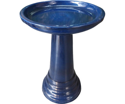 18" Metal Birdbath