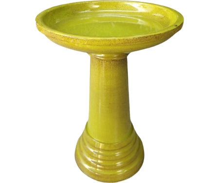 18" Metal Birdbath