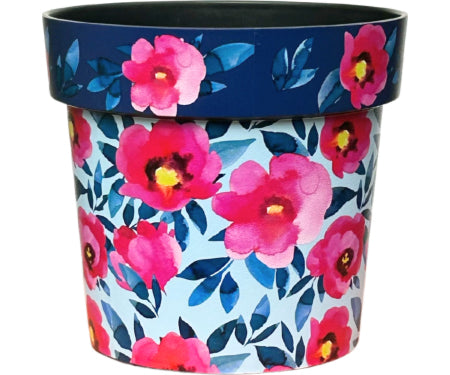 Zest Pink Poppies Pot