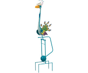 Goofy Rocker Stake Peacock