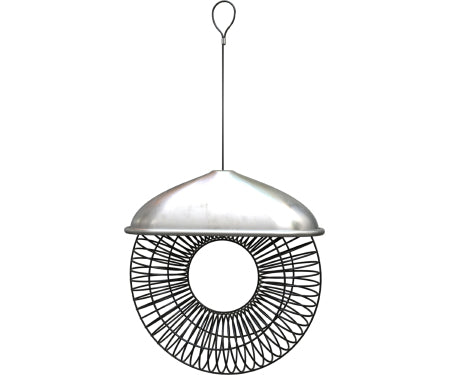 Peanut & Suet Ball Wreath New Age Bird Feeder