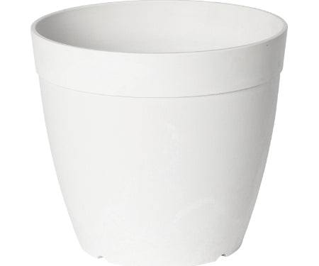 StoneArt Dolce Round 6.5" Dia. x 6" H - White