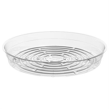 8" Clear Plastic Saucer