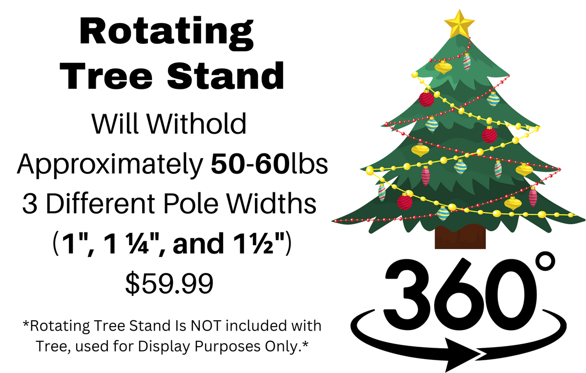Universal Rotating Tree Stand