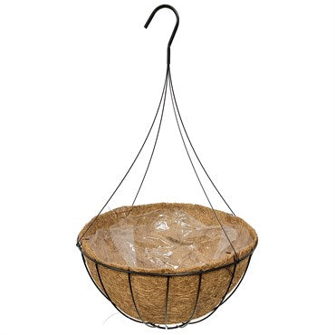 Round Hanging Basket with Coco Liner
