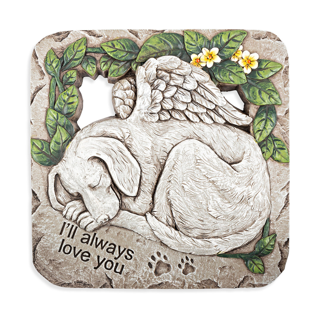Cement Dog & Cat Stepping Stone