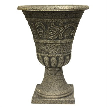 16" Enviroblend™ Tumbled Scroll Urn - Stone