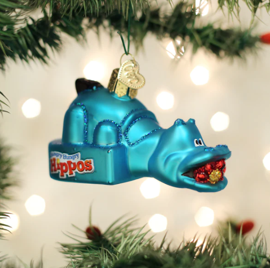 Hungry Hungry Hippos Ornament