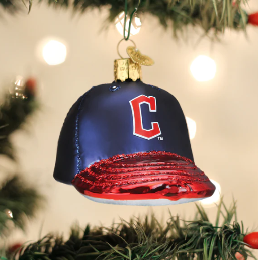 Guardians Baseball Cap Ornament