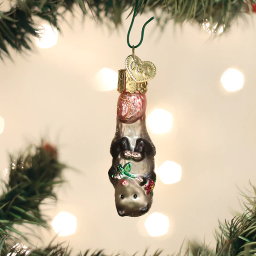 Mini Opossum Ornament