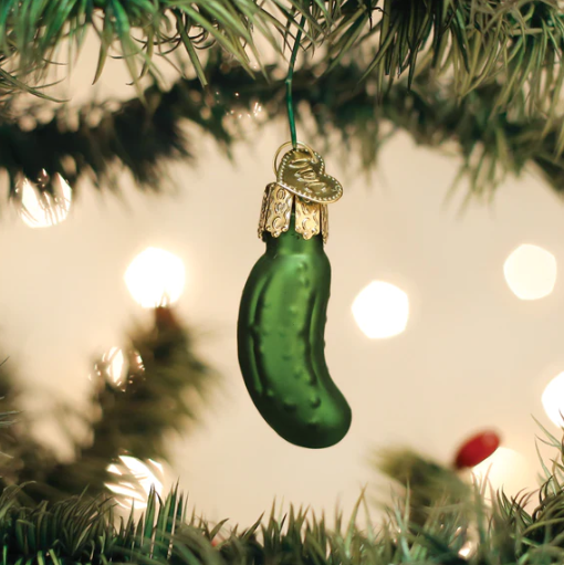 Mini Pickle Ornament