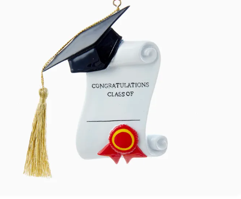 Personalized Diploma Ornament