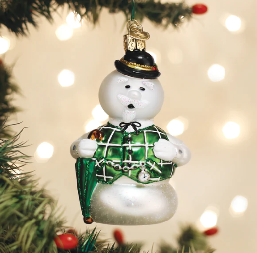 Sam The Snowman Ornament