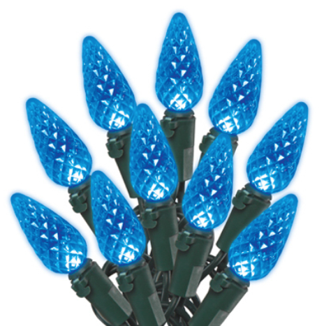LED 70-Light Set C6 Blue