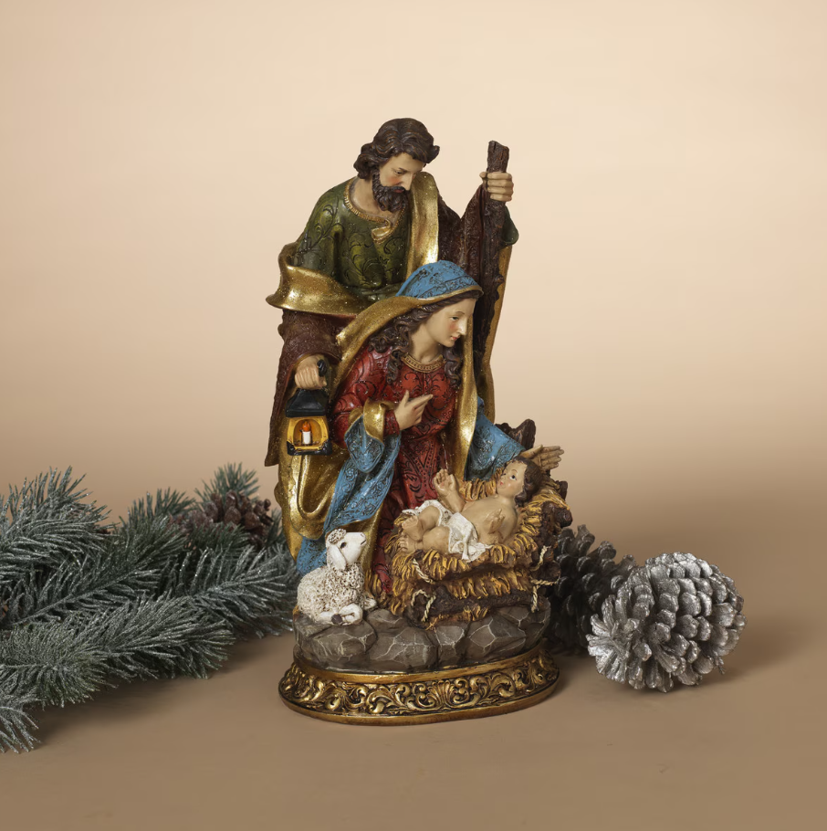 11"H Resin Nativity Figurine