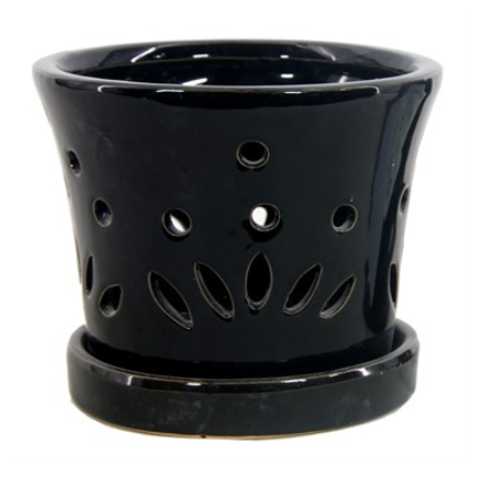 7.1" Round Orchid Pot