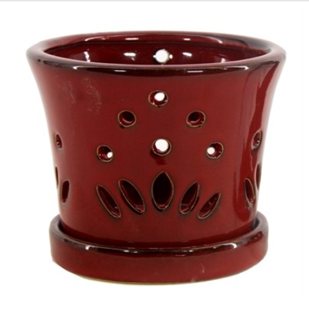 7.1" Round Orchid Pot