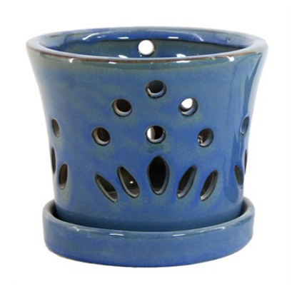 7.1" Round Orchid Pot