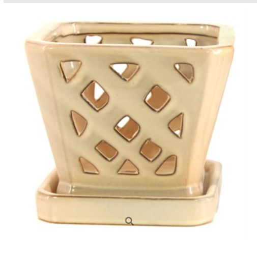 5 inch square plant pots 5" Square Diamond Orchid Pots – Pandy's Garden Center